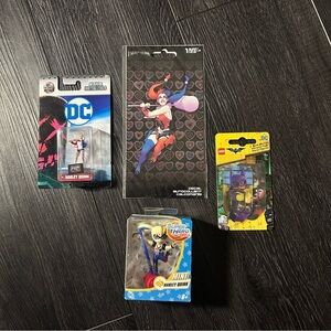 Harley Quinn Collection Lot of Various DC Merchandise